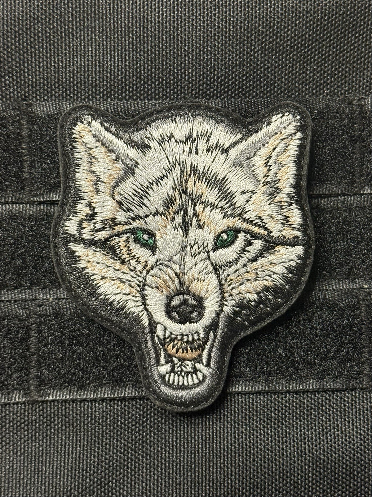 White Wolf Predator Hook Loop Morale Patch