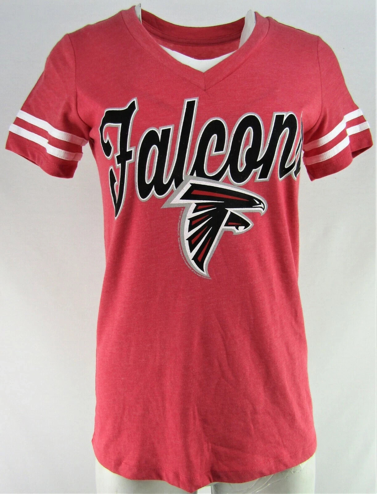 Atlanta Falcons NFL Team Apparel Women's V-Neck T-Shirt - Multiple Styles!