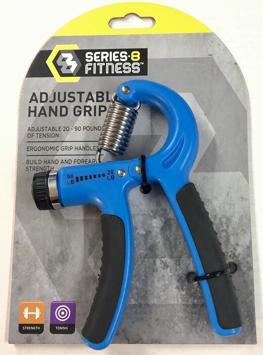 Adjustable WRIST BUILDER Hand Grip Forearm Spring Muscle Strength Endurance NEW