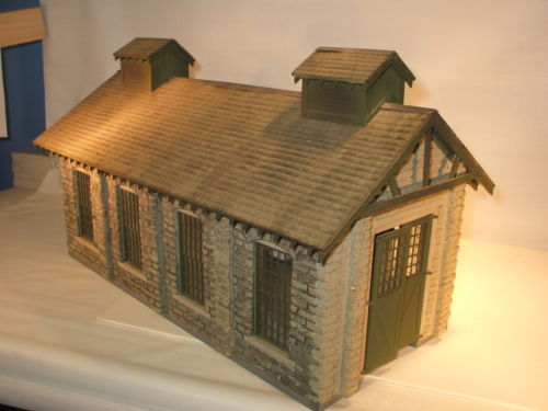 O ,On30 ,On3 ,BIG SPRINGS ENGINE HOUSE ,Resin building kit ,brand new reissue