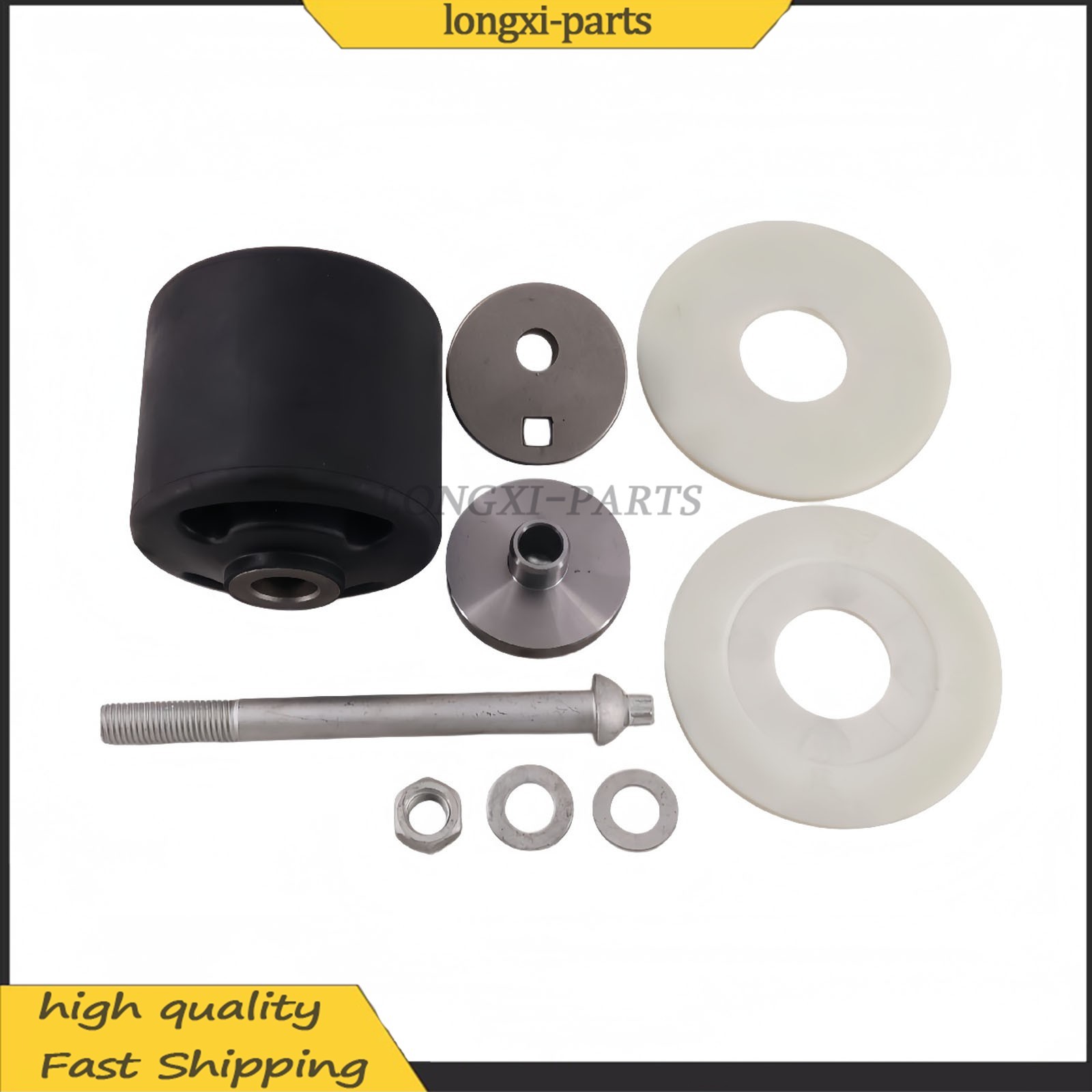 New Quick Align Pivot Bushing Kit+Alignment Collars Fits Hendrickson S-28654