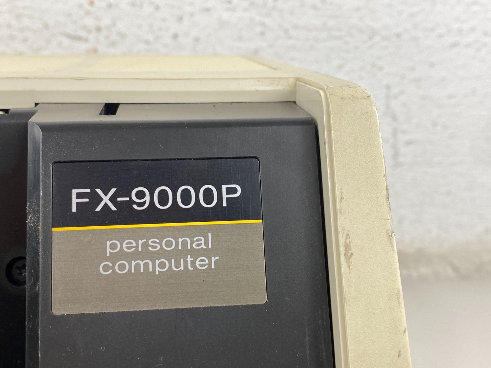 Vintage Casio FX-9000P Professional Computer Z80 W/Casio OP-1 interface Box Rare