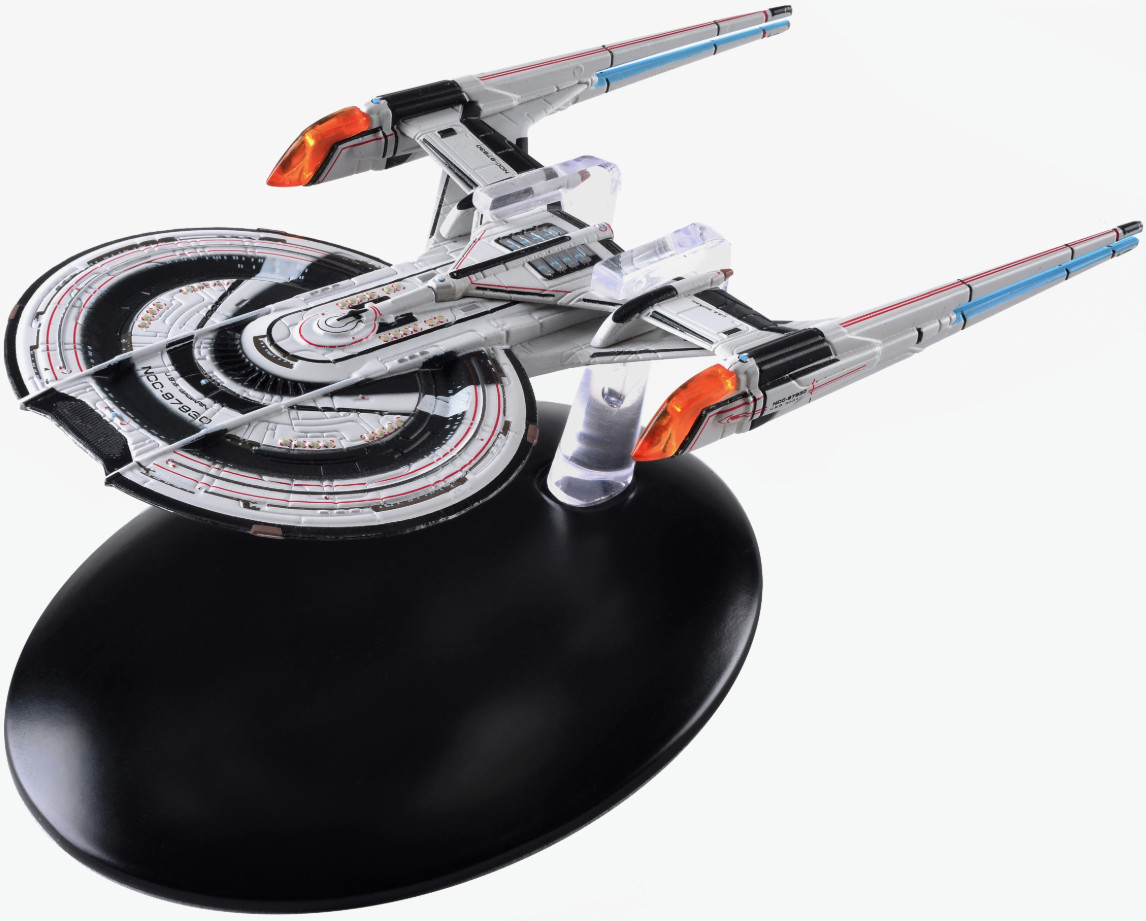 Hero Collector Star Trek Online Issue #1 USS Gagarin NCC-97930 w/ Mag
