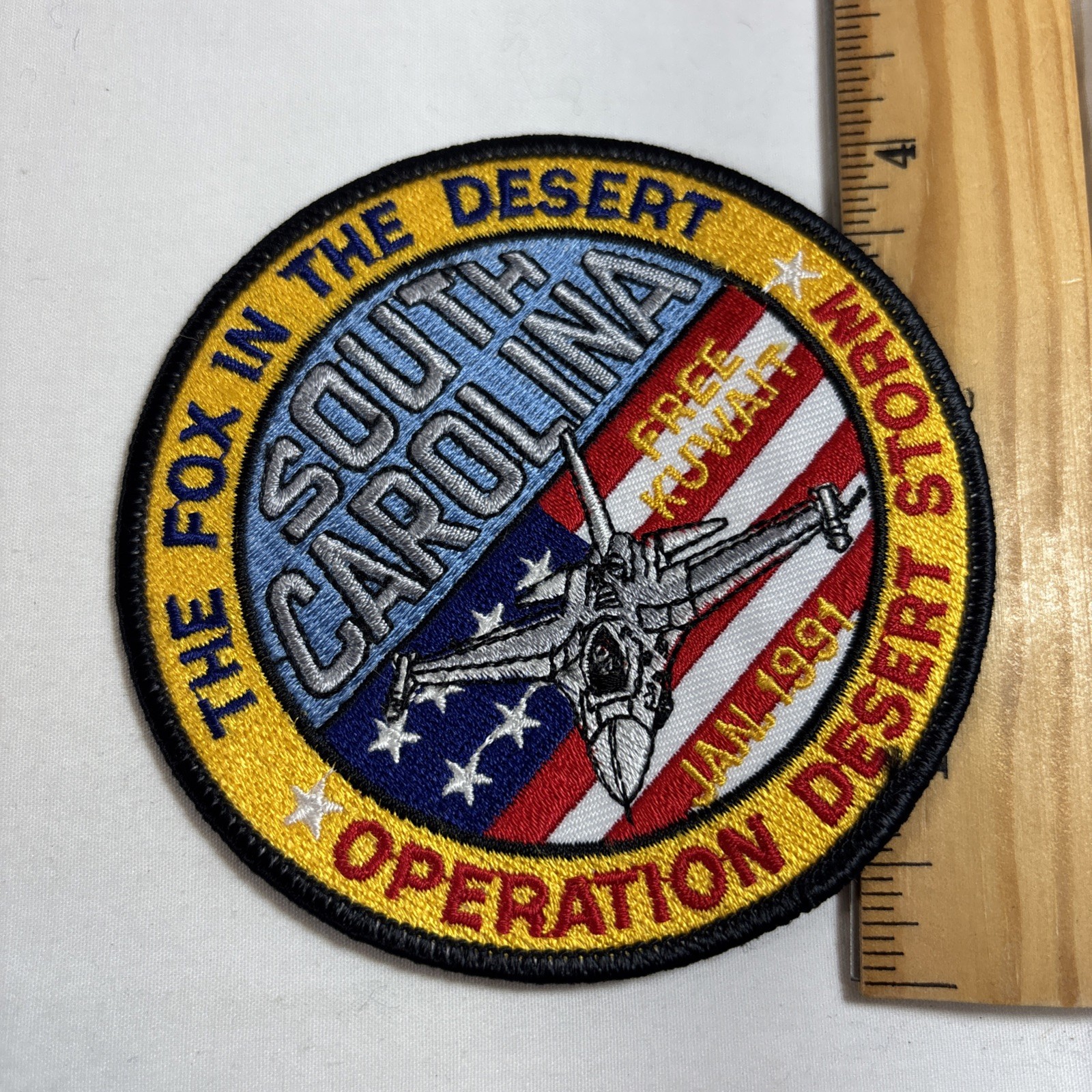 USAF 157th Tactical Fighter Squadron Operation Desert Storm Patch