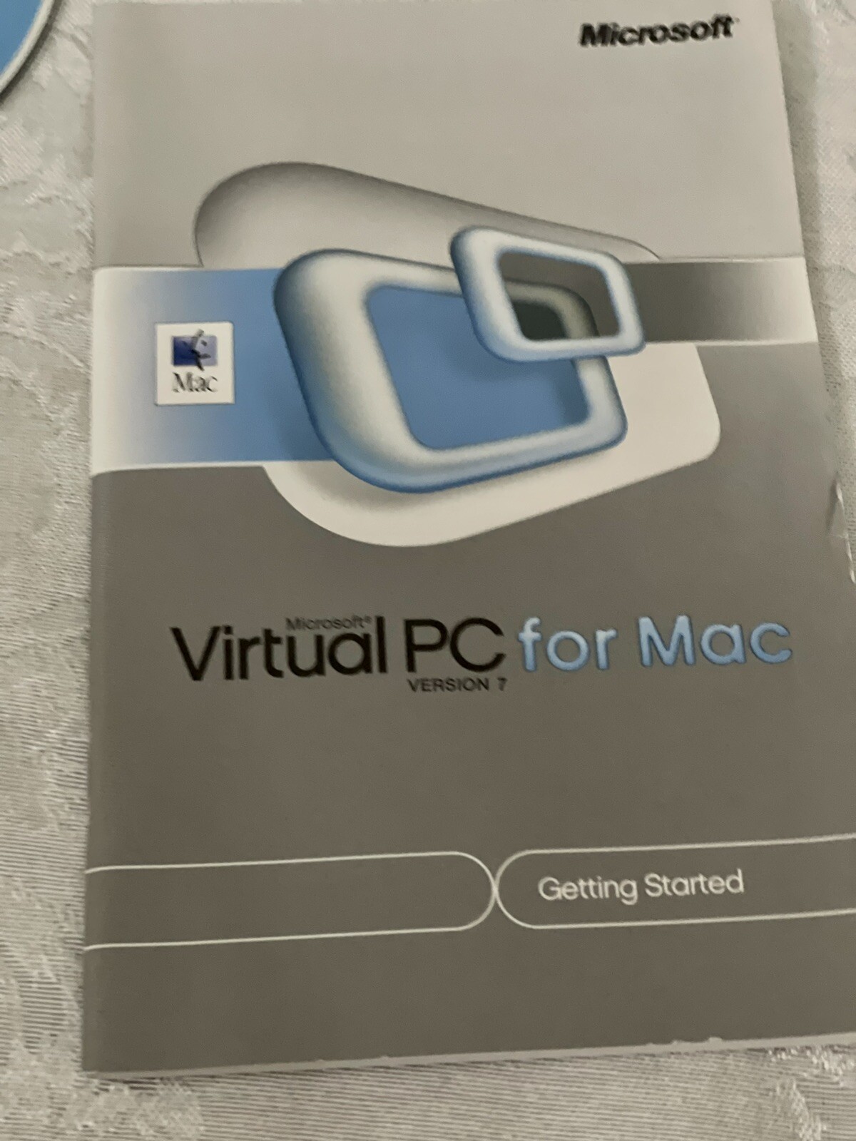Macintosh Virtual PC Version 7 for Mac Software Install CD w/ Product Key