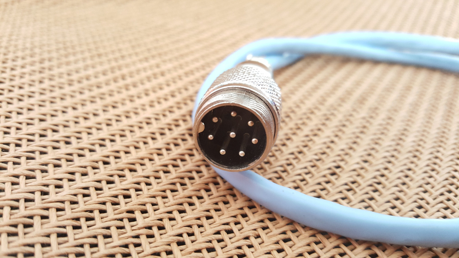 Kenwood 8 Pin Microphone to Kenwood RJ-45 8 Pin Radio Converter Adapter Cable