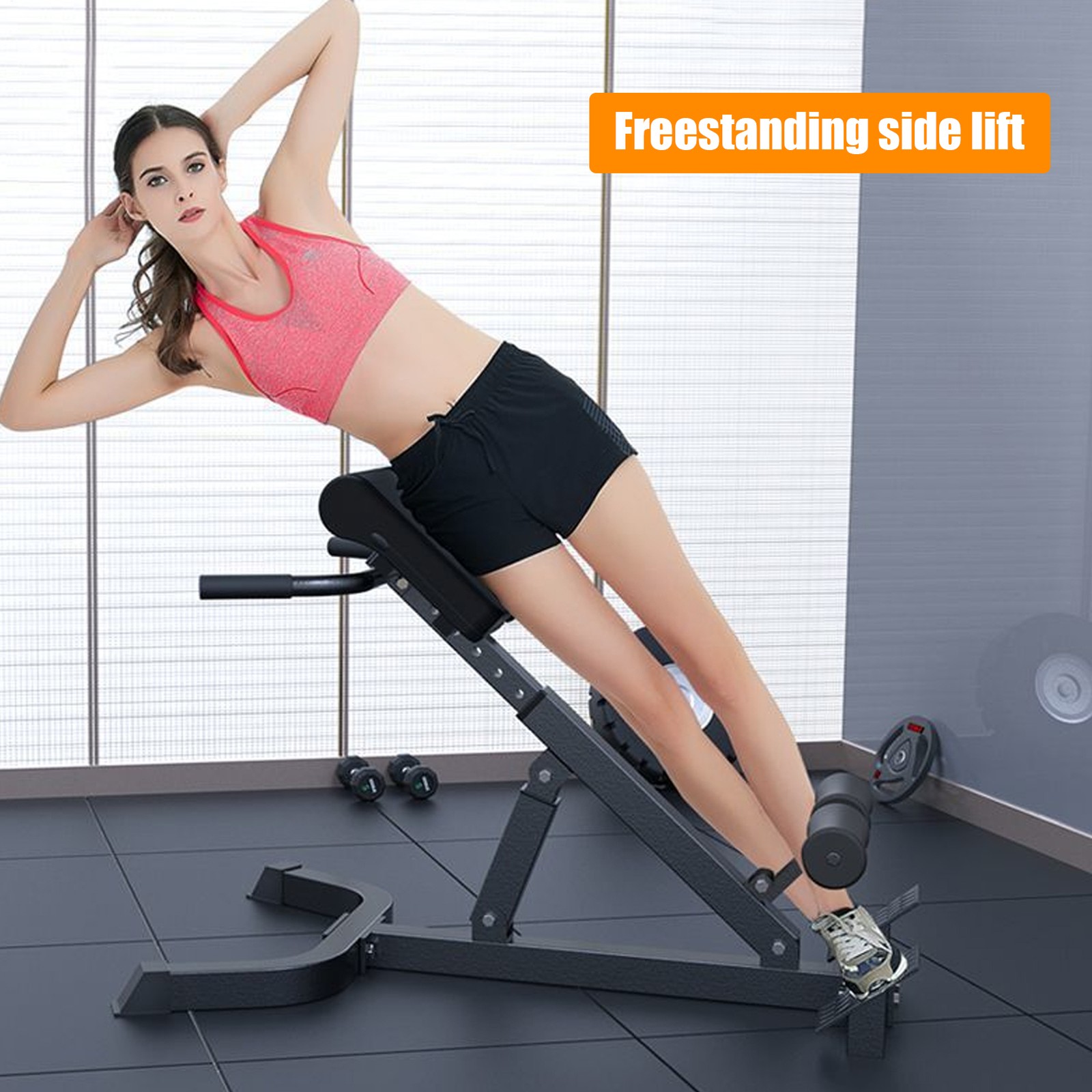 Roman Chair, Back Hyperextension Roman Chair Abdominal Exercise, Extension Bench