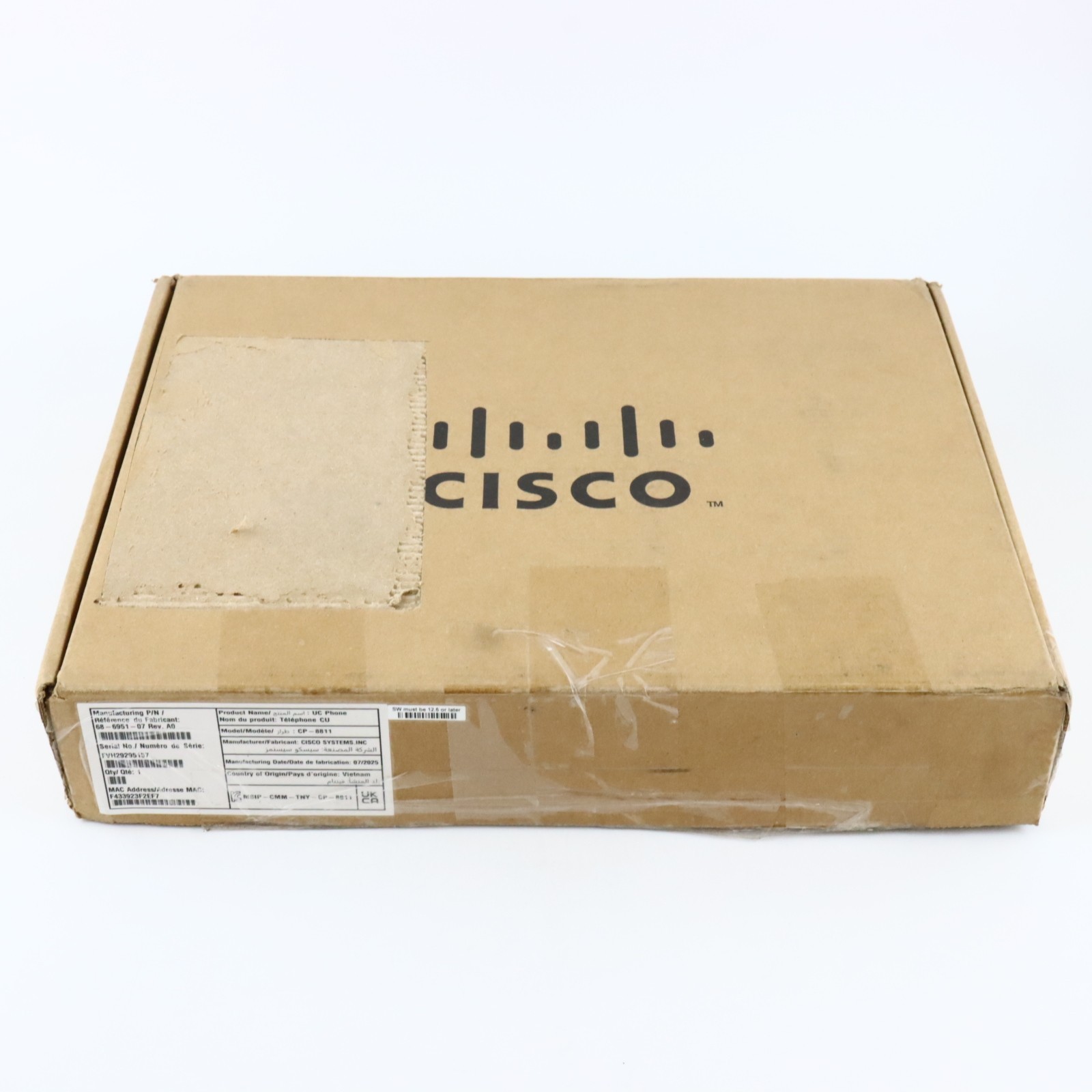 Cisco 8811 Series CP-8811-K9 IP VOIP Office Business Phone Charcoal - New