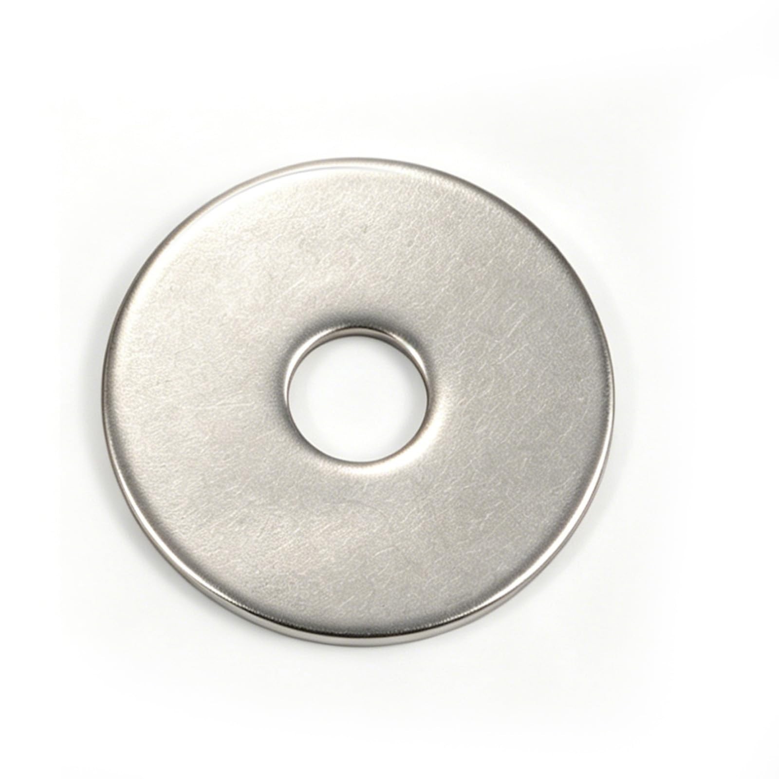 ZQZ 116Pcs 1/4" x 1" Flat Washers, 304 Stainless Steel Fender Washers, Standa...