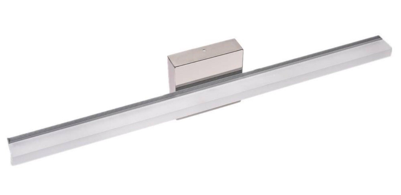 ELECWISH 4.5 in. 1-Light Silver LED Vanity Light Bar 3000K