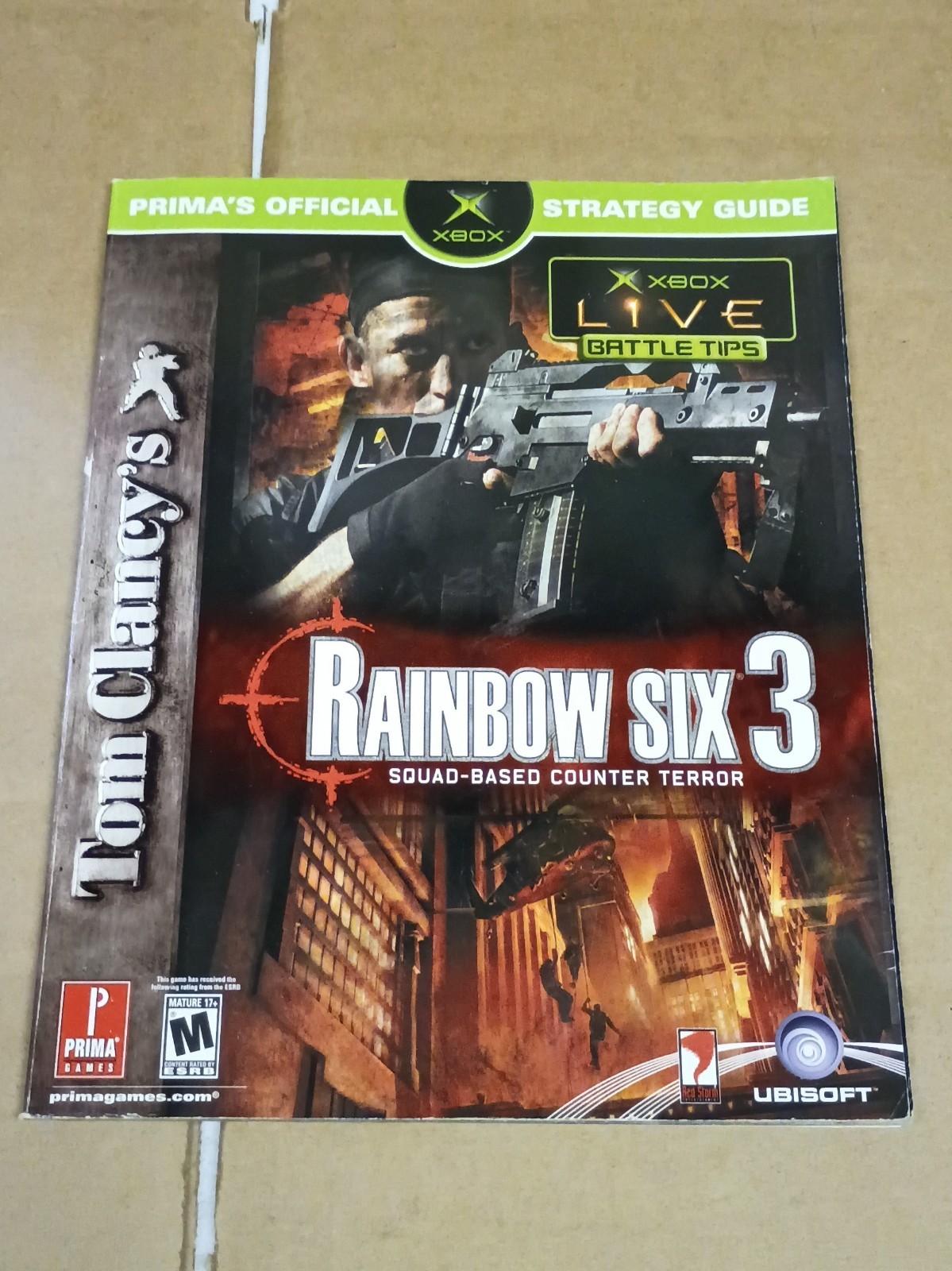 Tom Clancy's Prima's Official Strategy Guide Rainbow Six 3 for Xbox