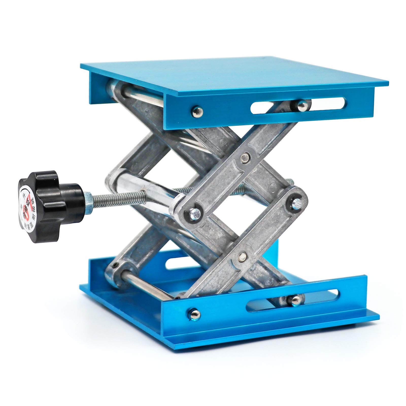 Lab Jack Stand Table Lift, Aluminium Oxide Laboratory Support Jack Platform L...