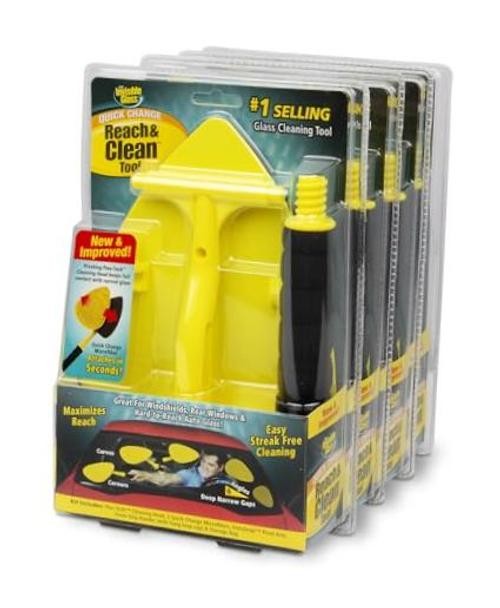 95160-4PK Reach & Clean Windshield Cleaning Tool and Car Window Cleaner Tool