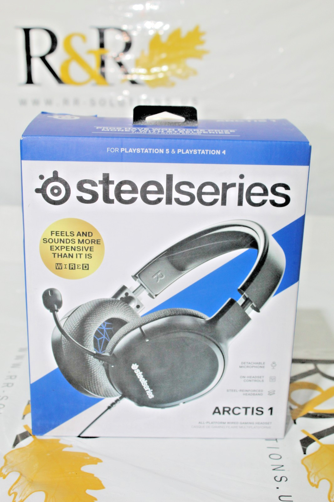SteelSeries Arctis 1 Black Over the Ear Gaming Headsets