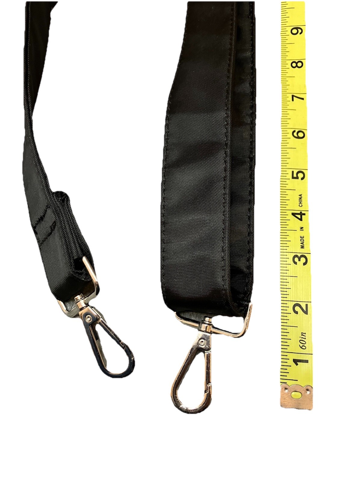 Heavy Duty 1.5” Replacement Shoulder Strap Swivel Silver Hardware Adjustable