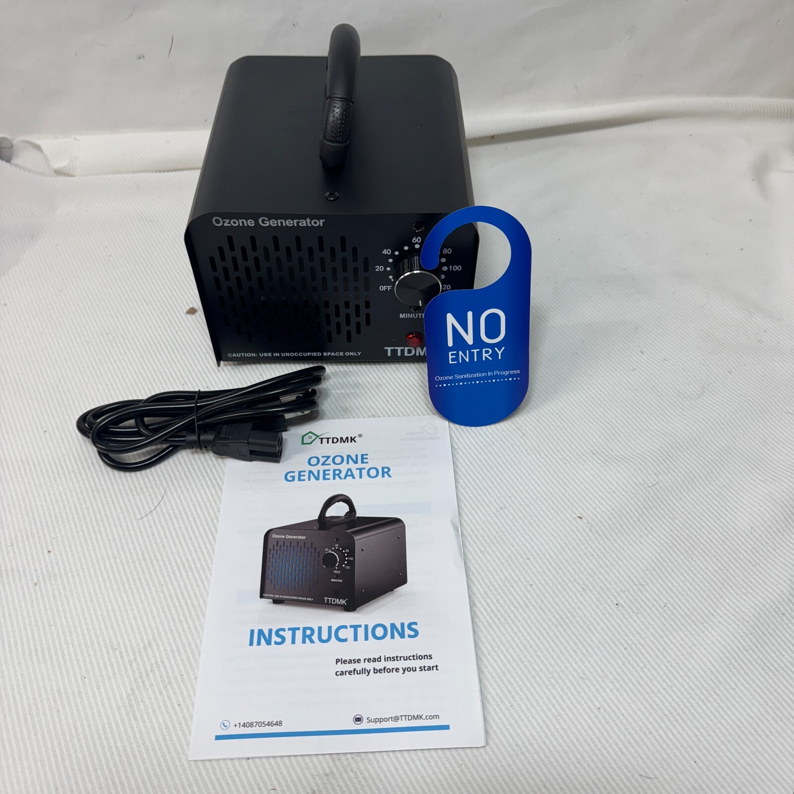 Ozone Generator TTDMK-15G Commercial Ozone Odor Removal Machine 15,000mg/h