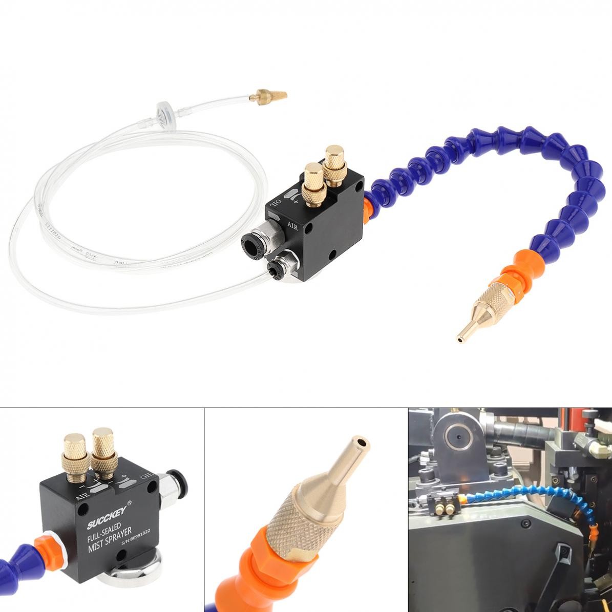 Mist Coolant Lubrication Spray System For Cutting Engraving Cooling Machine US