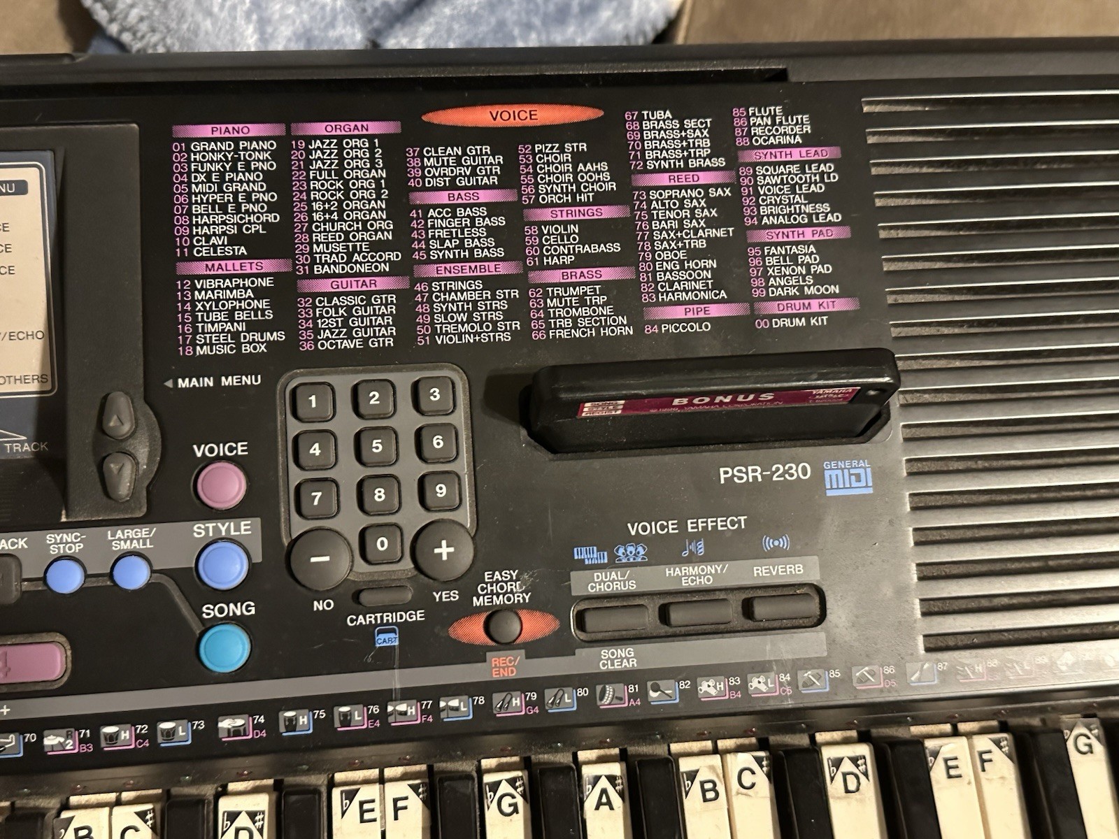 Yamaha Keyboard PSR-230