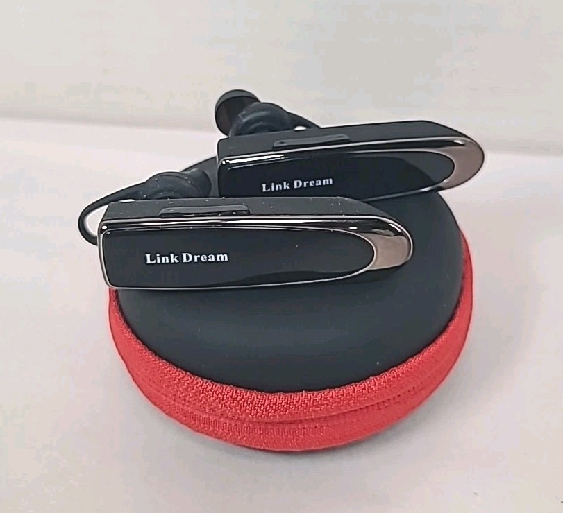 2 Link Dream Bluetooth Wireless W/ Zippered Case Model LC-B41 Tested