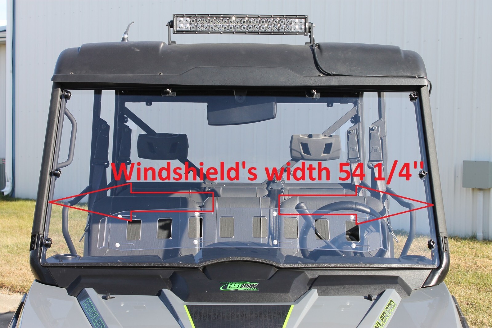 ARCTIC CAT PROWLER PRO 2018+ MAX-FLO VENTED WINDSHIELD