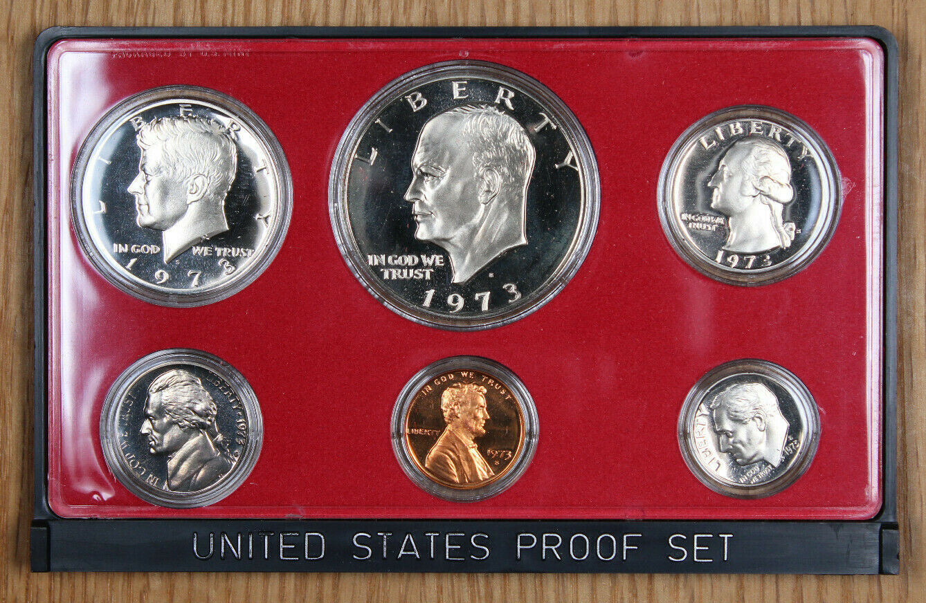 1973 S US Mint Proof Set - OGP