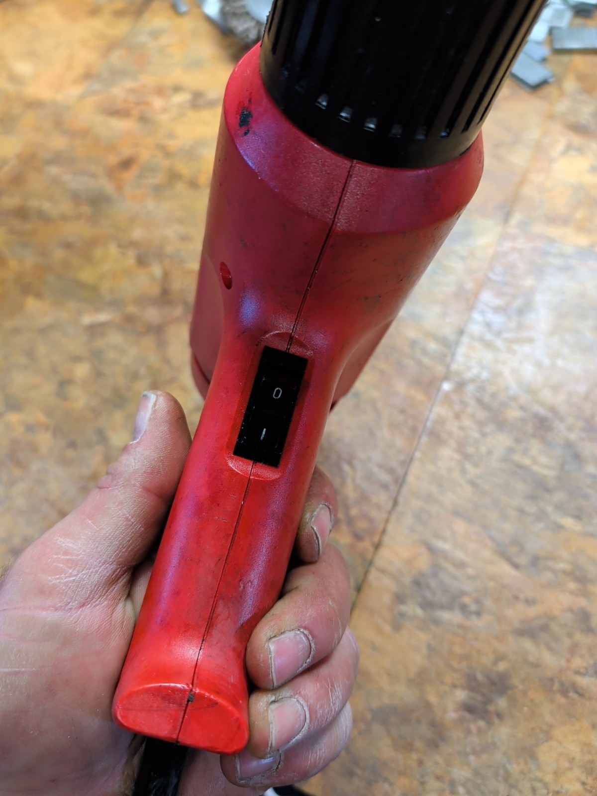 Milwaukee 8977 Variable Temperature Heat Gun - Red