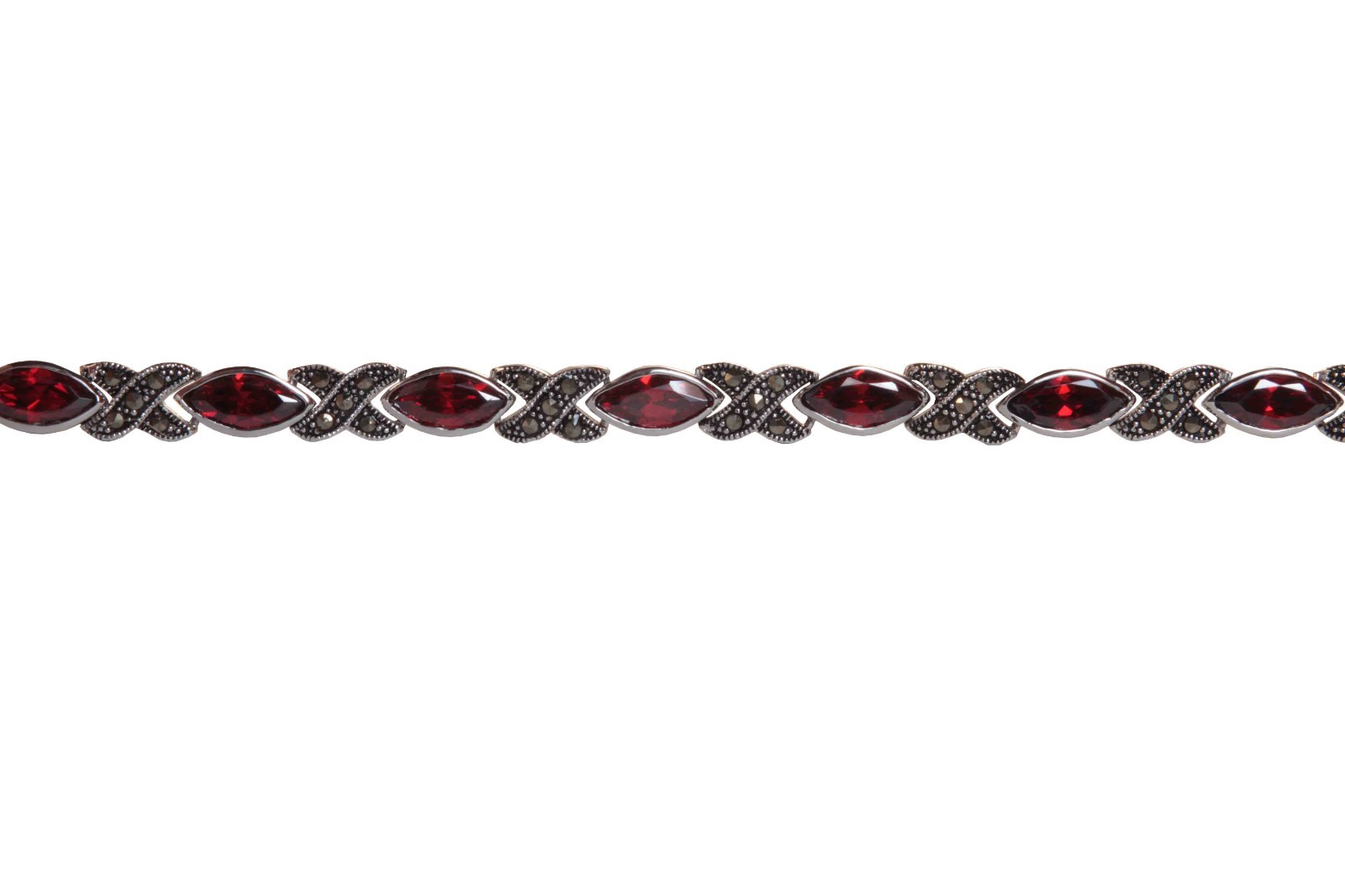 Jewelry Components (32) 12" Lengths Hampton Garnet - Sew On