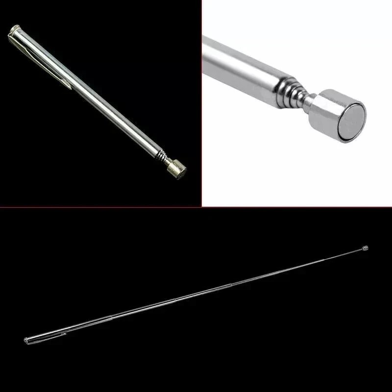 Portable Telescopic Magnetic Pick Up Rod Tool Stick Extending Magnet 25.6" 1.5L*