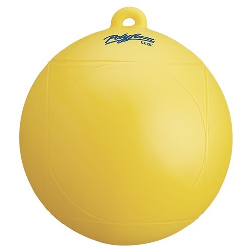 Polyform U.S. Water Ski Series Buoy - Yellow WS-1-YELLOW