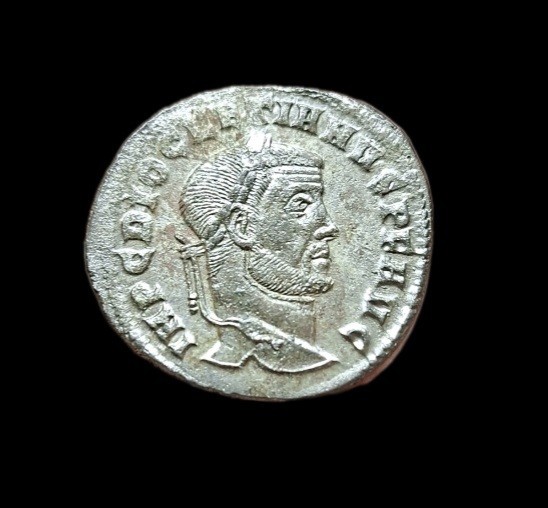 Diocletian Grand Follis GENIO POPVLI ROMANI Rome Superb