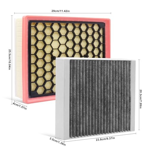 Cabin Engine Air Filter for Buick Regal 2.4L 2011 2012 2013 2014 2015 2016 2017