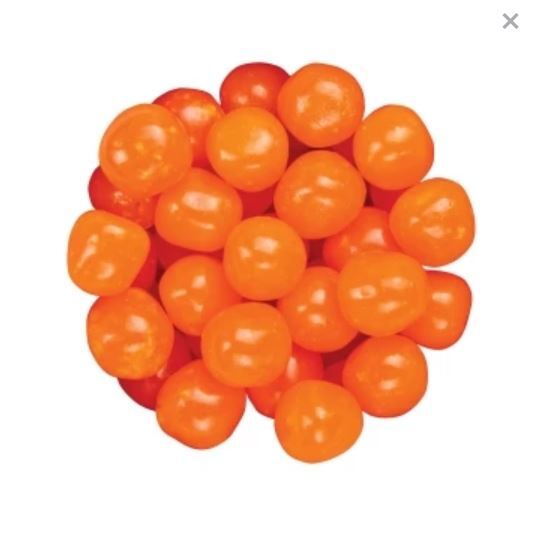 Orange Fruit Sour Balls - Orange Candy by NY Spice - FREE SHIP