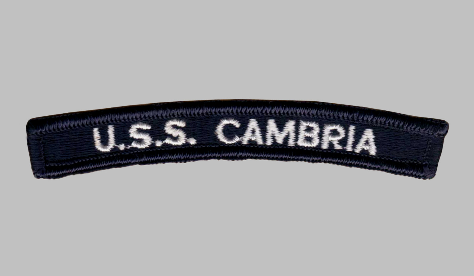 US Navy APA-36 USS Cambria Attack Transport UIM Shoulder Rocker Tab (01-07)