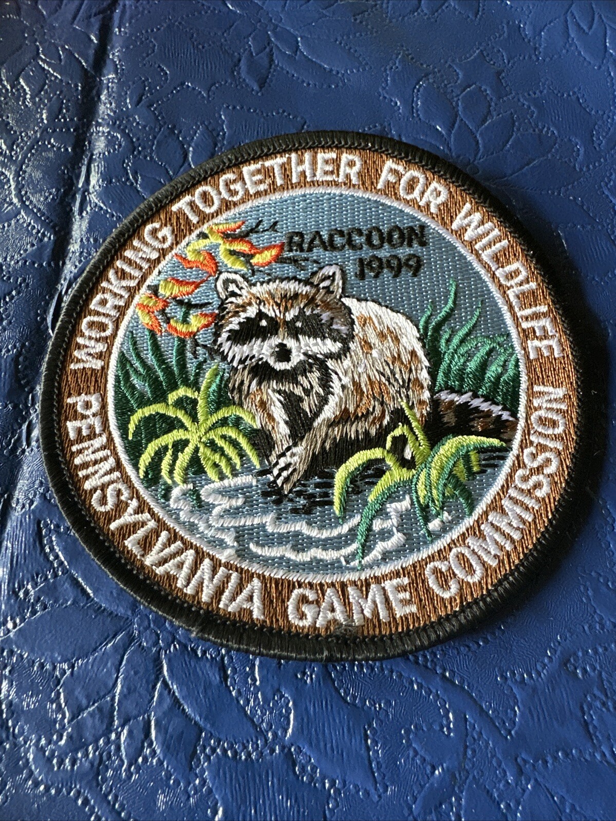 Working Together For Wildlife Pennsylvania Game Commission Raccoon Patch 1999