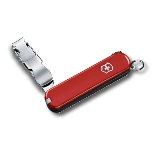 Victorinox Nail Clipper 582 Swiss Army Pocket Nail Clip - RedNEW
