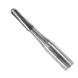 SS White FG #1557 SL (surgical length) straight dome crosscut carbide bur, pack