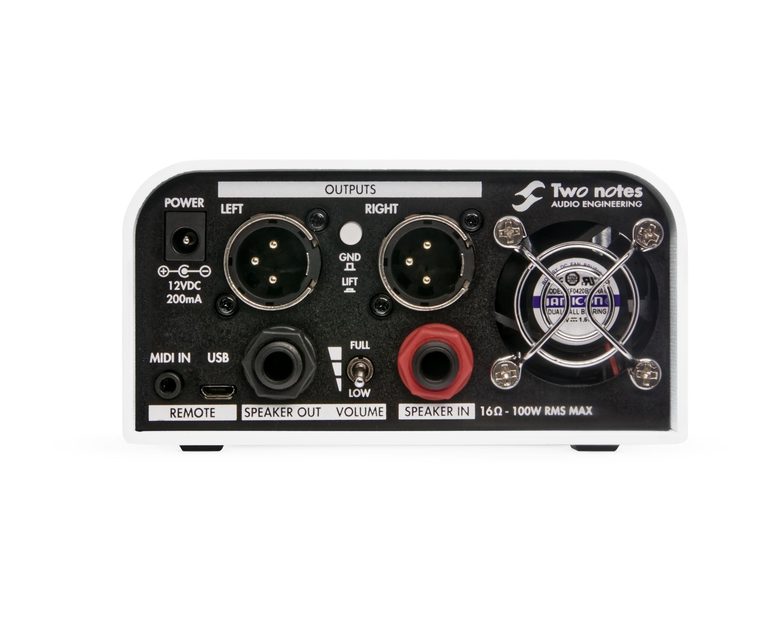 Two Notes Torpedo Captor X (16) Reactive Loadbox DI and Attenuator-16-ohm