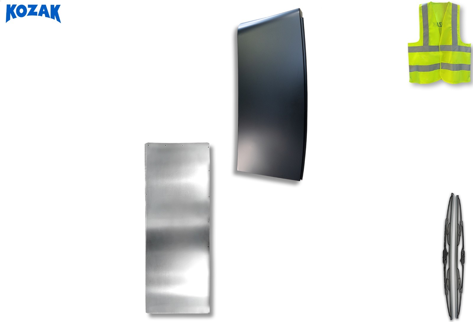 Cabin Fairing Extender Lower & Upper Left Compatible with Peterbilt 579 2022+
