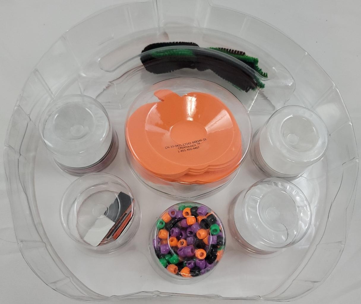 Creatology Halloween Craft Basics Tray New Makes 12 Pumpkins