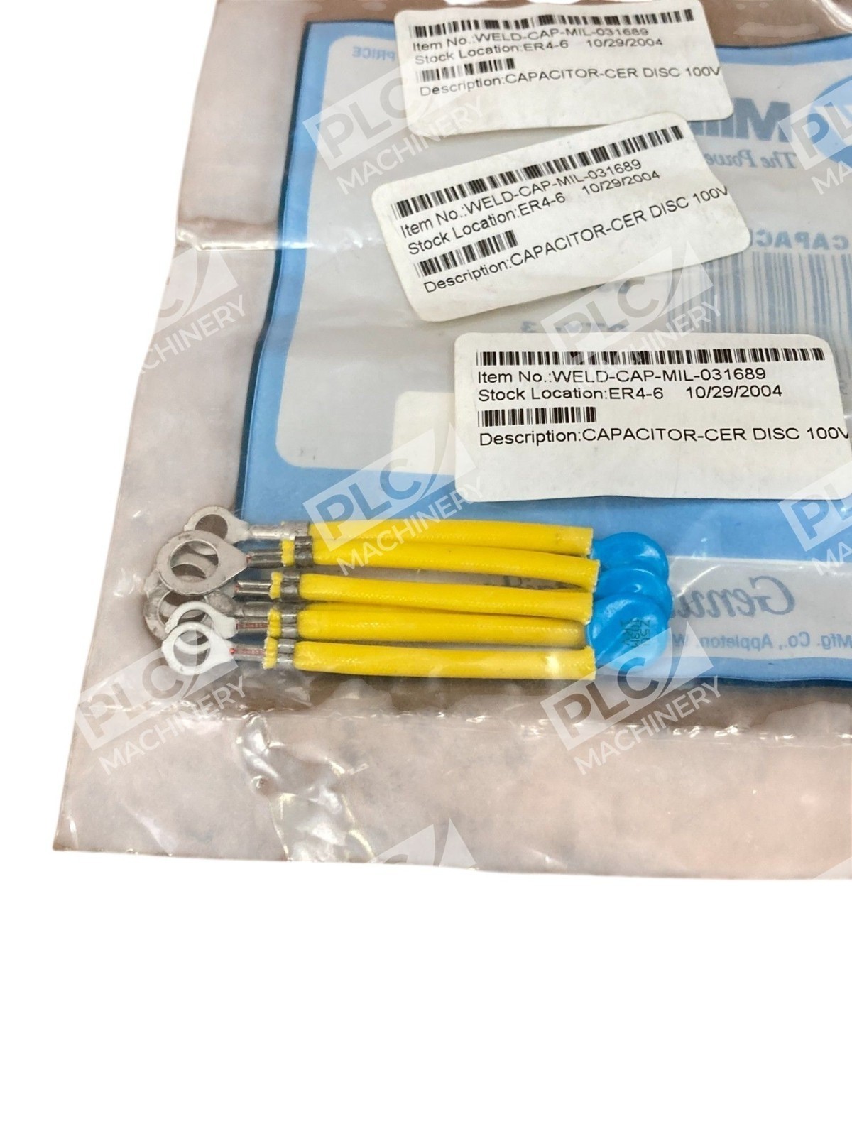 Miller 031689 Capacitor, Ceramic Disc