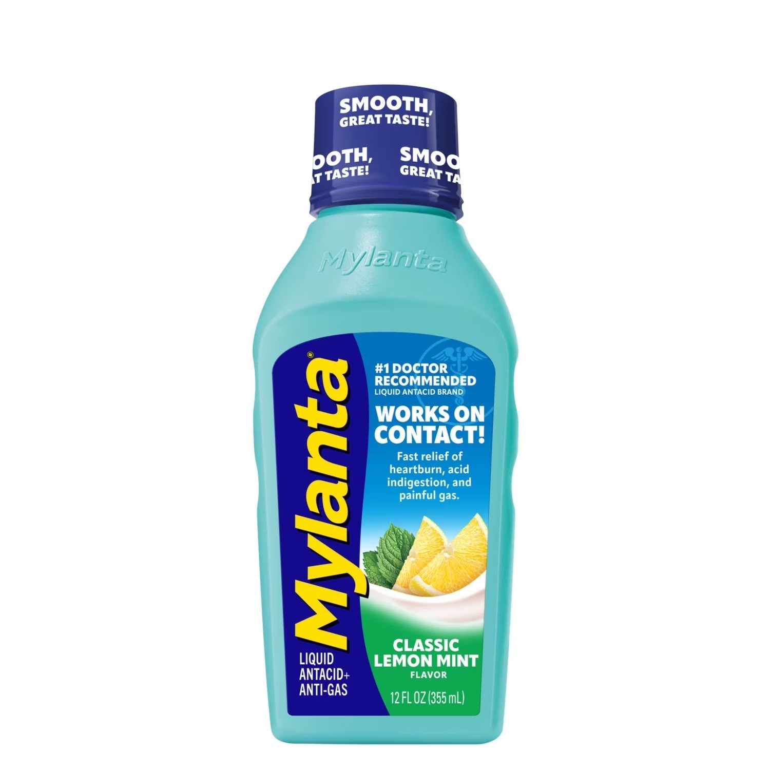 Mylanta Liquid Maximum Strength Classic 12 Oz