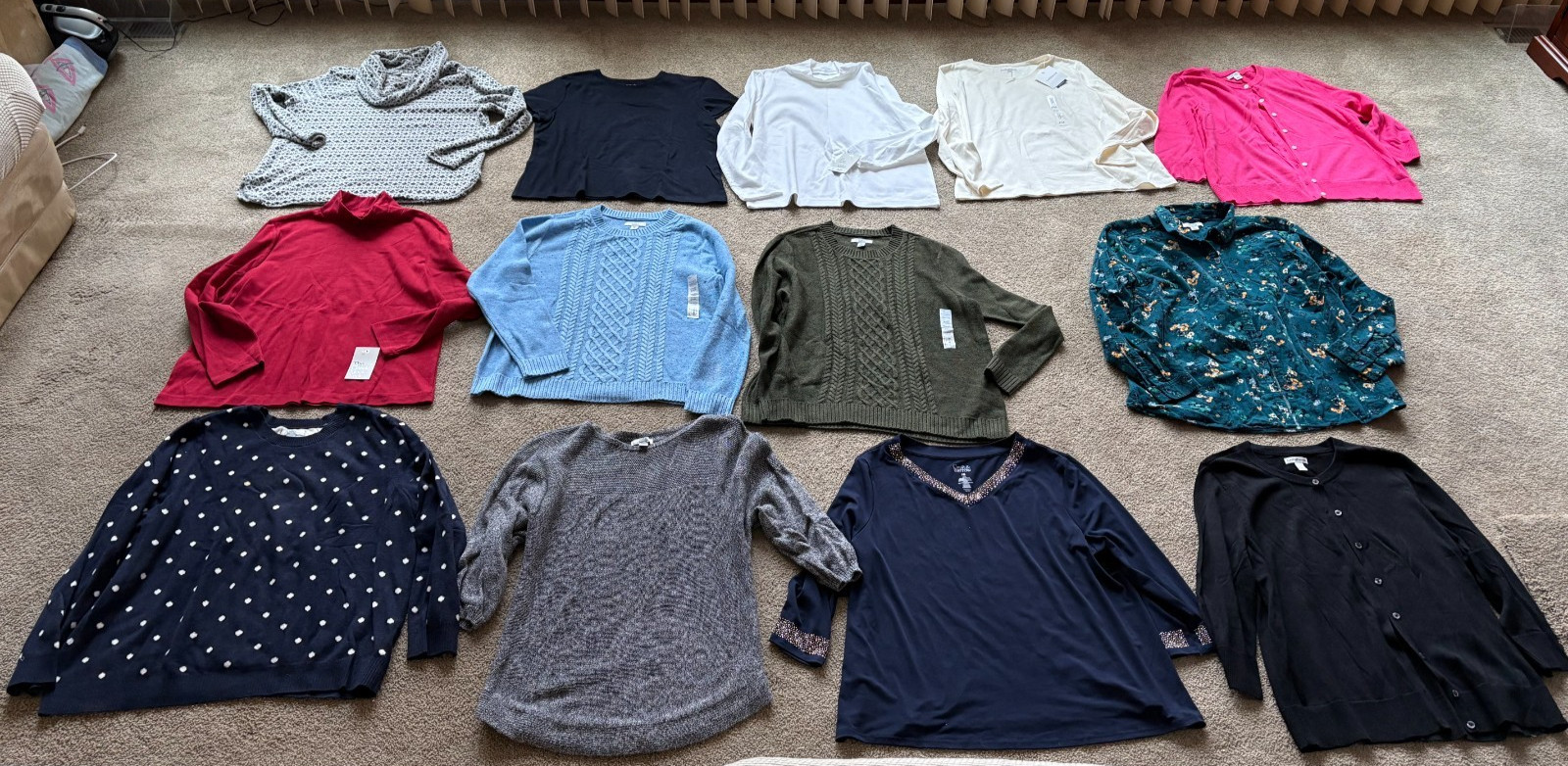 NEW Croft & Barrow T-shirts, Sweaters, Cardigan, Top, Size PL, Size PXL some NWT