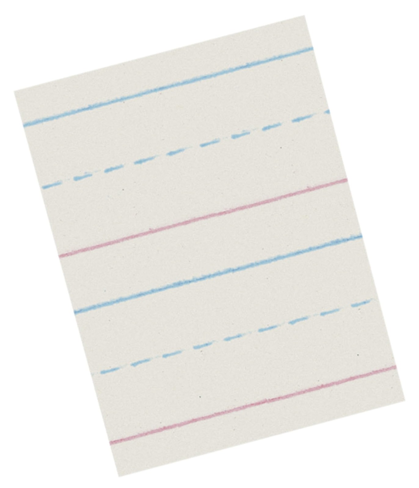School Smart Zaner-Bloser Paper, 5/8 Inch Ruled, 10-1/2 x 8 Inches, 500 Sheets