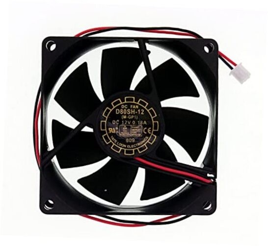 New Power Supply Chassis Cooling Fan for YaLnFAN D80SH-12 8025 Size:80 * 80 *