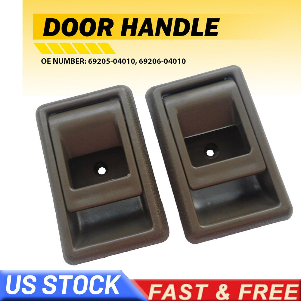 For Toyota Tacoma 4Runner Pickup Inside Left Right Side Brown Door Handle 95-00