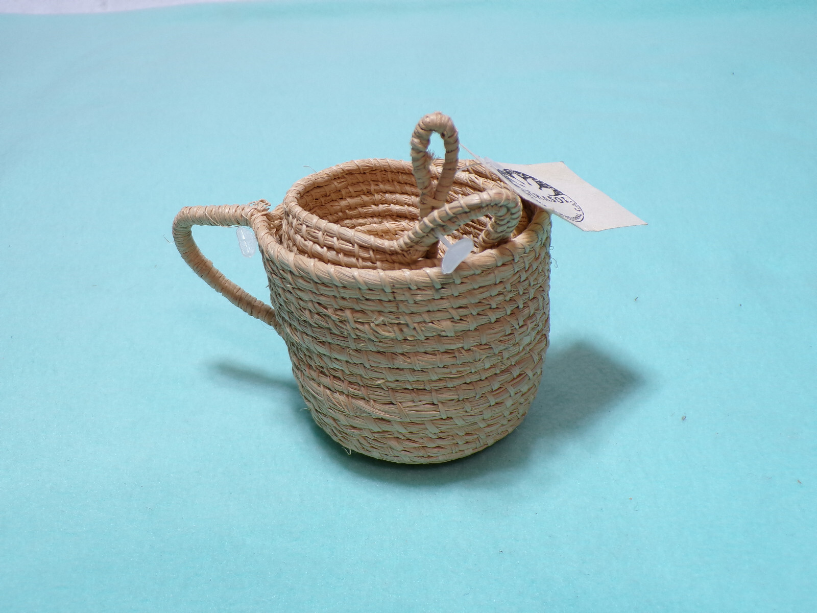 Girasol International C.A. Small Basket Set of 3. Well Made 3" and Smaller. New