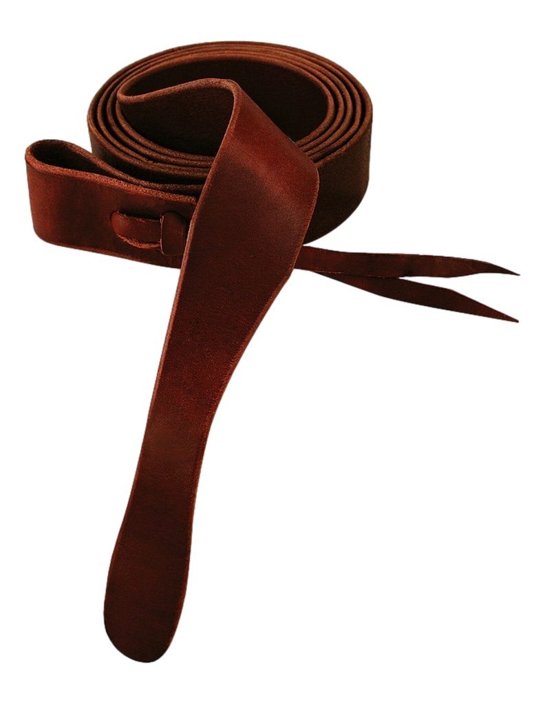 Reinsman Tie Strap Leather Latigo Smooth 1 1/2 x 6 Brown 9971