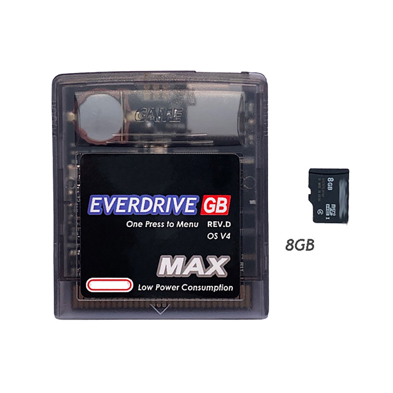 Games Card Flash Card W/ 8G Memory Card for Flash Boy Pro Game (GBA, GBASP, GBC)