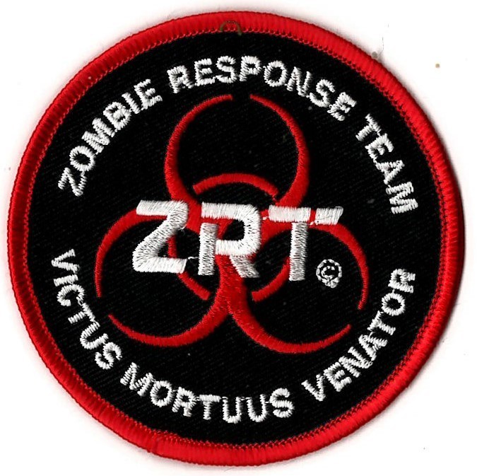 ZOMBIE RESPONSE TEAM VICTUS MORTUUS VENATOR MORALE MILITARY PATCH