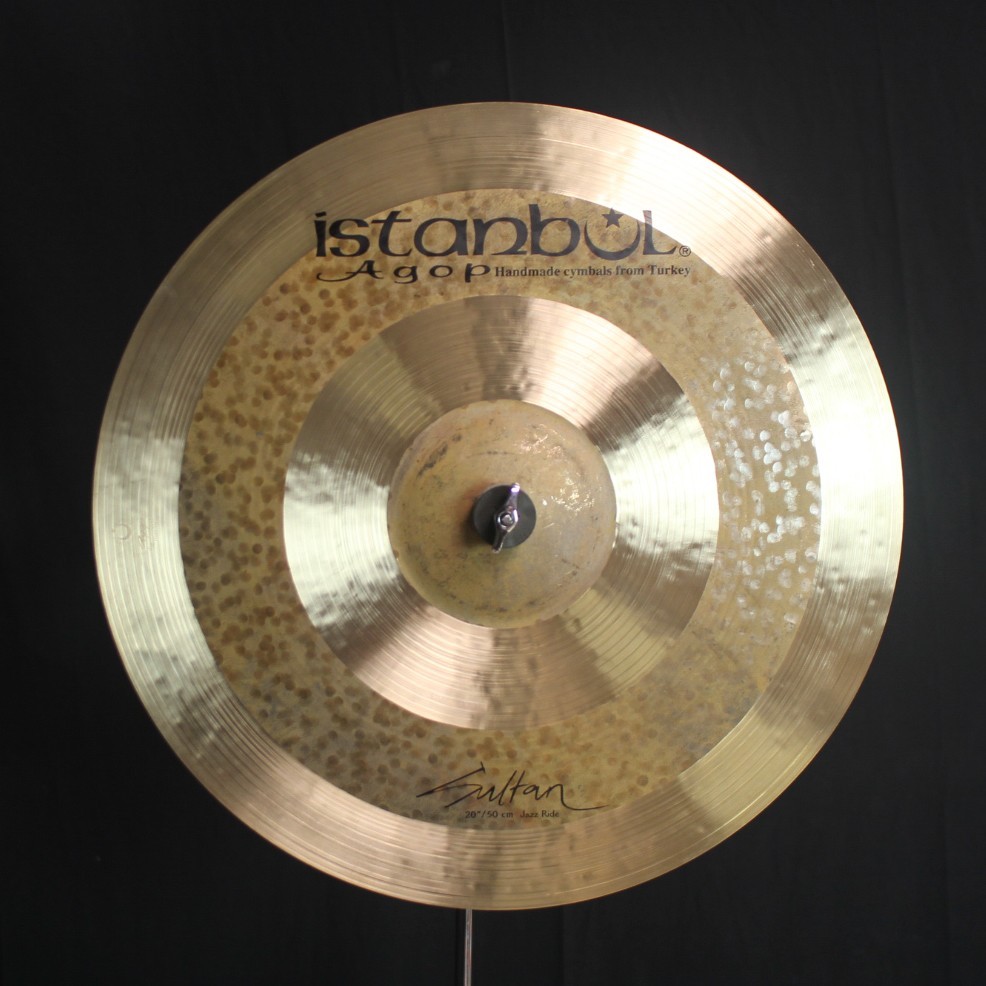 Istanbul Agop 20" Sultan Jazz Ride - 1833g (video demo)